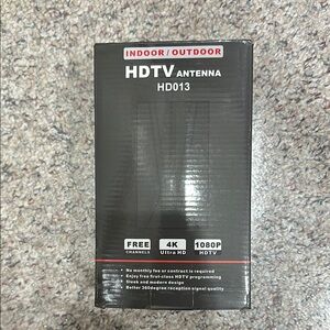 HDTV Antenna HD013 - Black